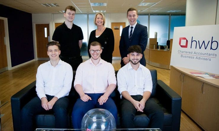 HWB welcomes five new trainees