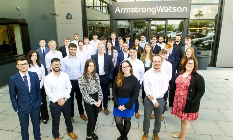 Armstrong Watson takes on record number of trainees and graduates