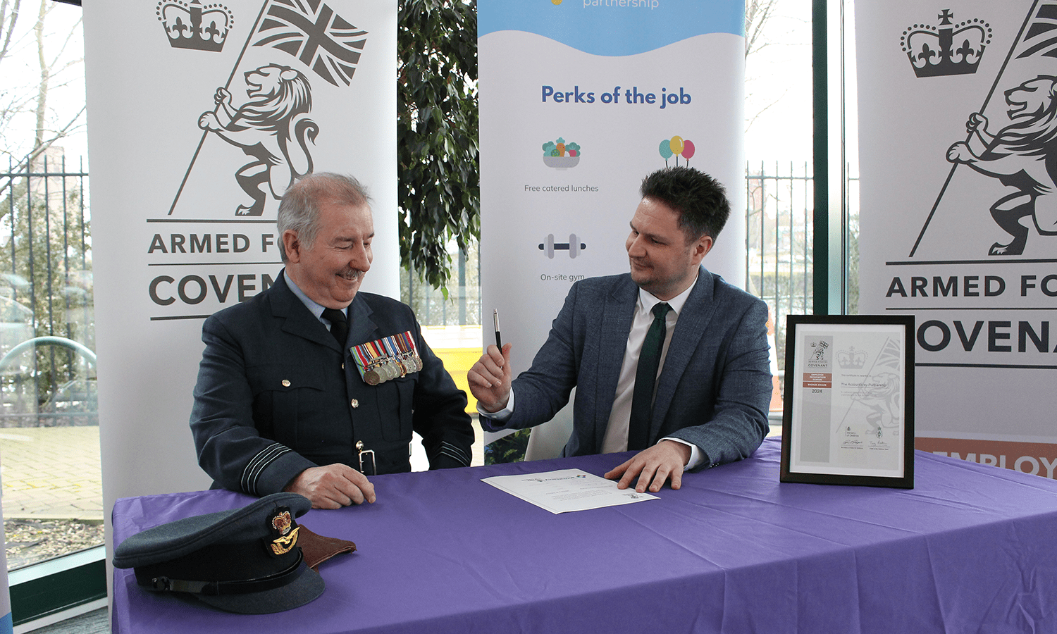 The Accountancy Partnership signs up to Armed Forces Covenant