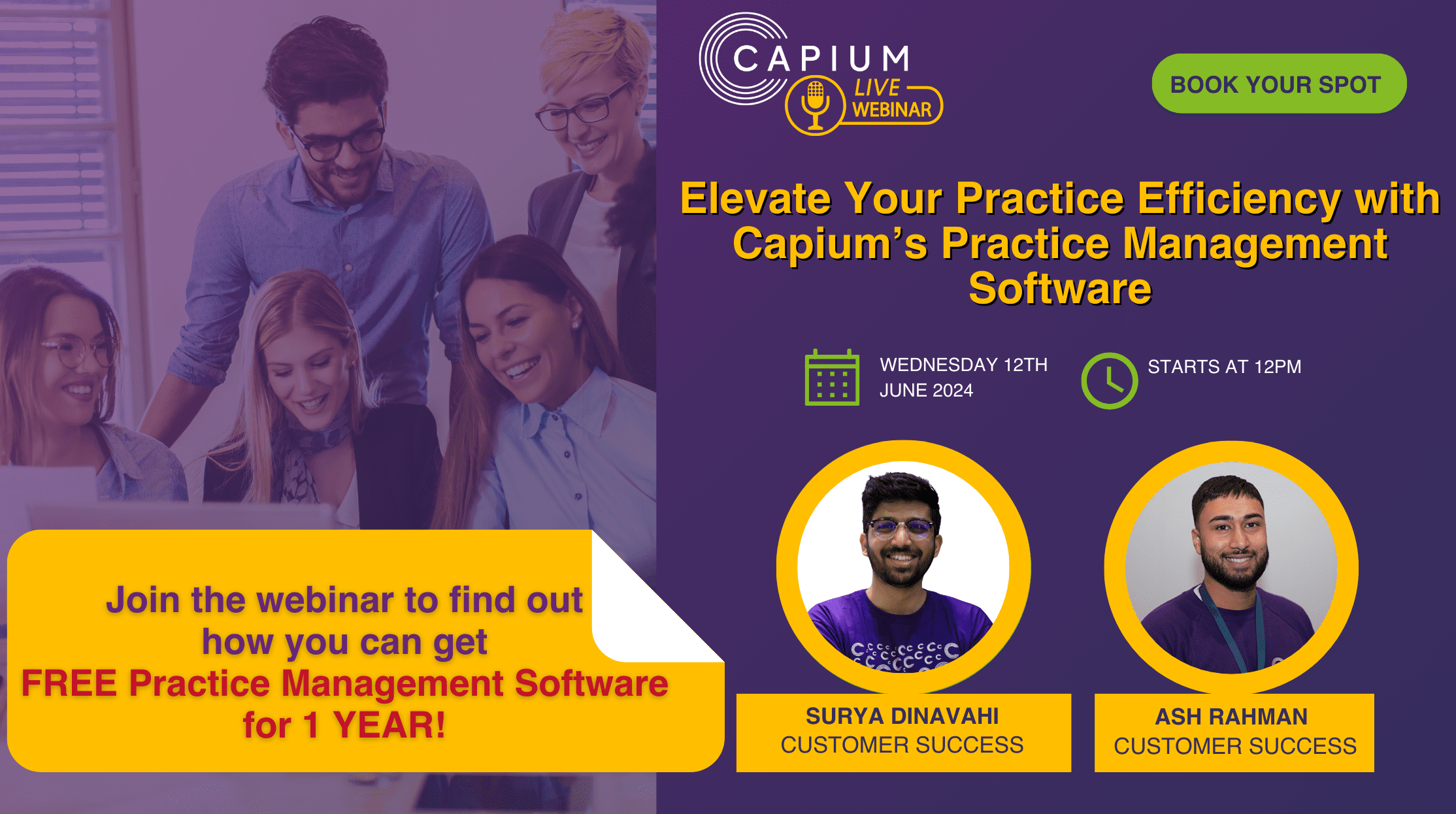 Streamline your practice management with Capium Solutions