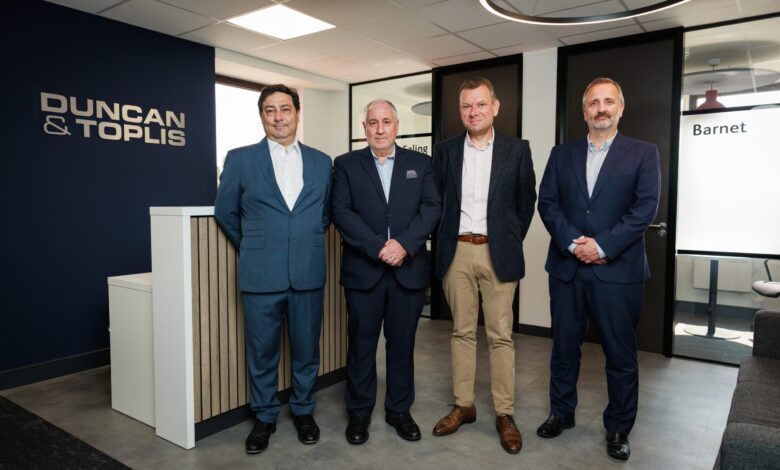 Duncan & Toplis expands in North London with NA Associates acquisition